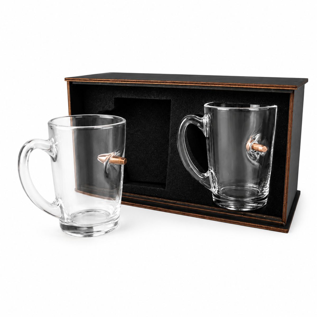 Patriotic cup set VSKLO with Ukrainian theme for a gift
