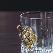 Кришталева гранована чарка (з лимонкою) від VSKLO — детальний вигляд виробу, фото 2, артикул 10567