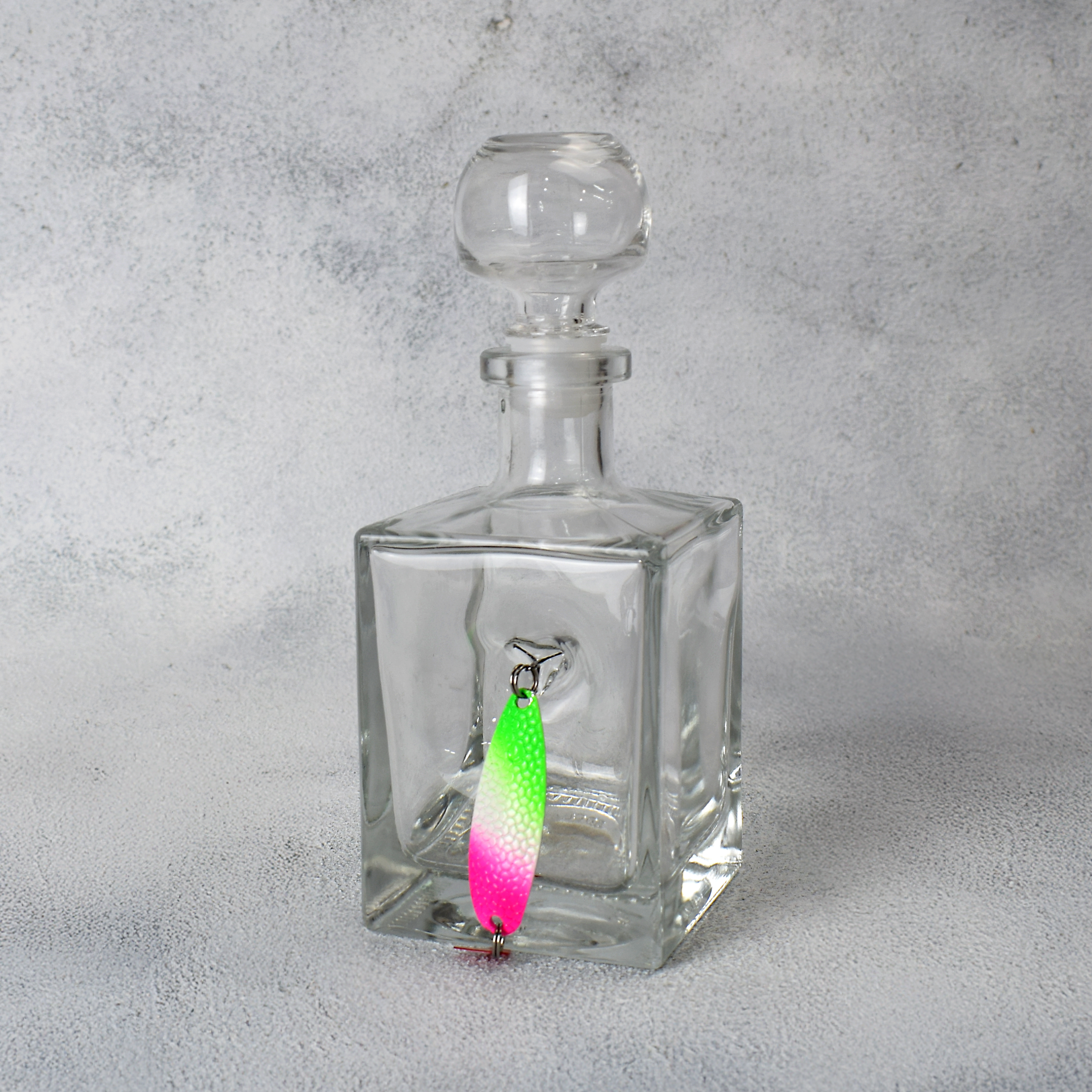 Decanter (with a Fishing Lure Insert)