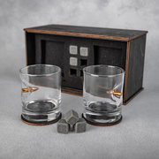 Набір на 2 склянки (з кулями) від VSKLO — детальний вигляд виробу, фото 2, артикул 10691