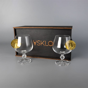 Set of 2 Glasses(with Bitcoin Inserts) by VSKLO — main product photo, photo 1, SKU 10021