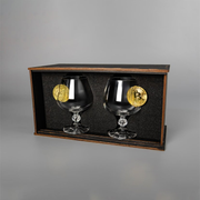 Set of 2 Glasses(with Bitcoin Inserts) by VSKLO — detailed product view, photo 2, SKU 10021