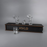 Shot Glass Set of Stand (BMW) + packaging by VSKLO — close-up product view, photo 4, SKU 10549