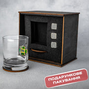 Склянка для віскі (ДПСУ) від VSKLO — подарункова подача виробу, фото 5, артикул 10218