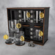 Set of 6 Glasses (with Bitcoin Inserts)