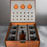 LEO Set 7 - classic glasses (with Bullet Inserts) by VSKLO — close-up product view, photo 15, SKU 11299