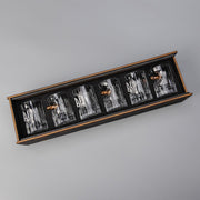 Faceted Crystal Shot Glass Set (Bullet Insert + Coat of Arms) + Packaging | VSKLO #5549