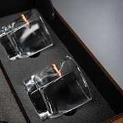LEO Set 5 - classic glasses (Bullet + Coat of Arms) by VSKLO — side view of the product, photo 3, SKU 11264