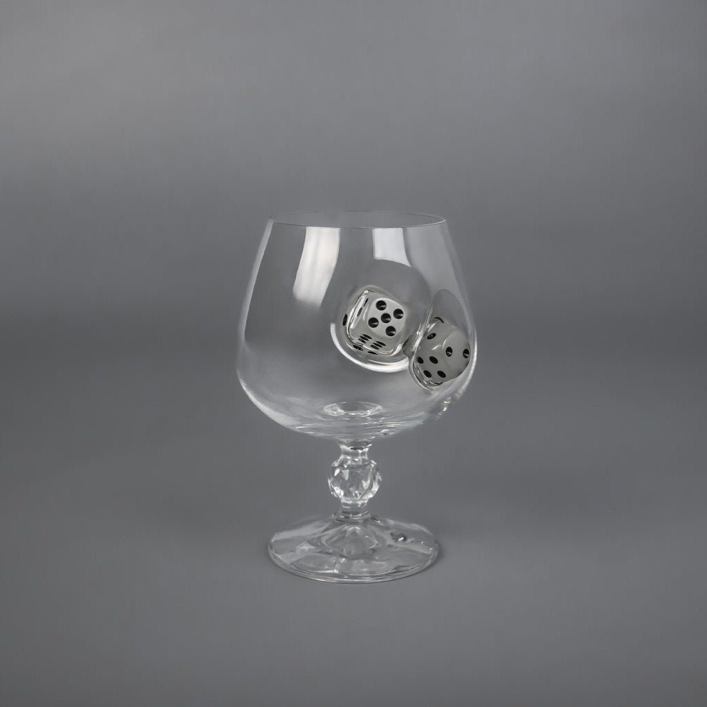 Cognac Glass (with a Cube Inserts) | VSKLO #4618