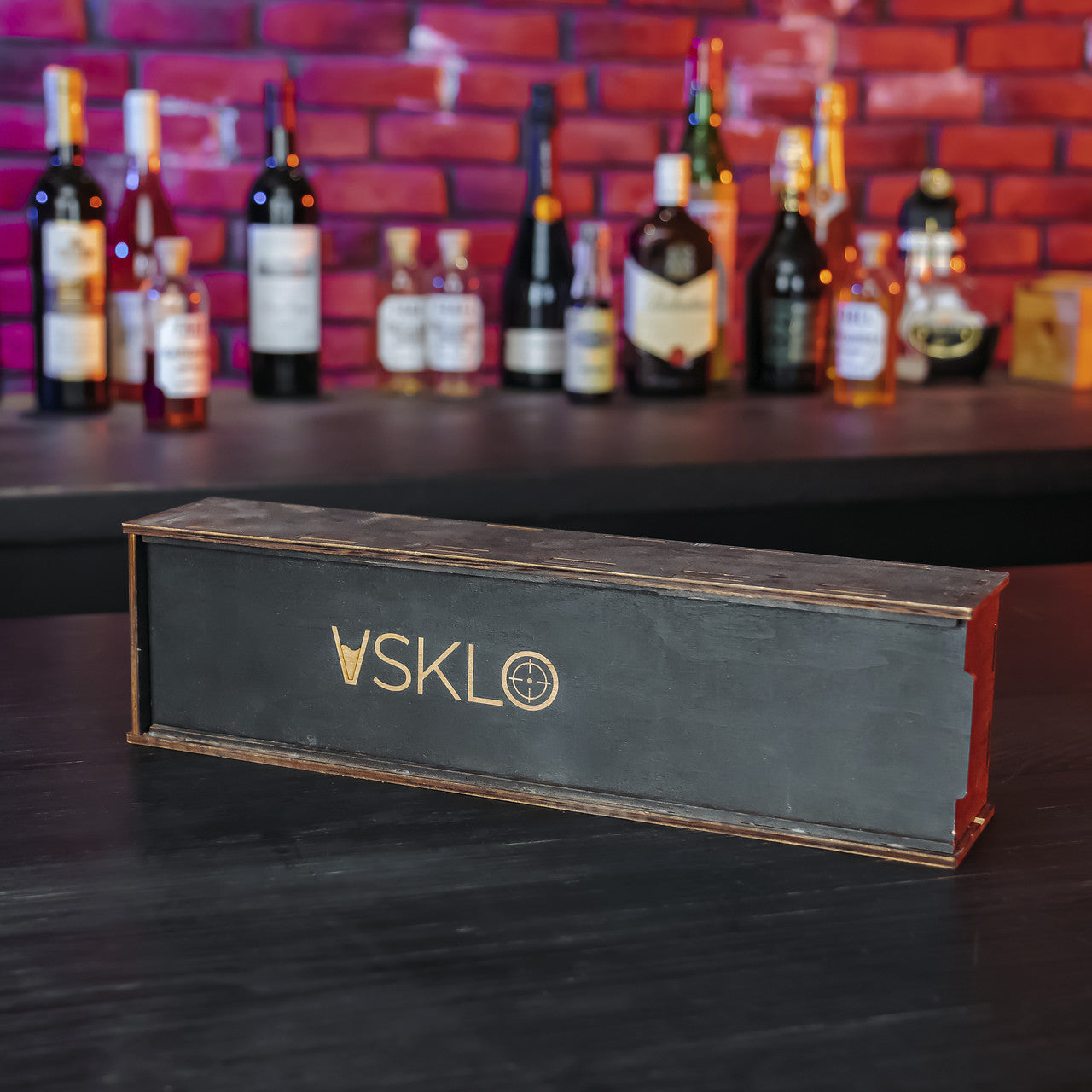 Набір чарок (герб Дніпра) + пакування від VSKLO — подарункова подача пакування, фото 5, артикул 10709