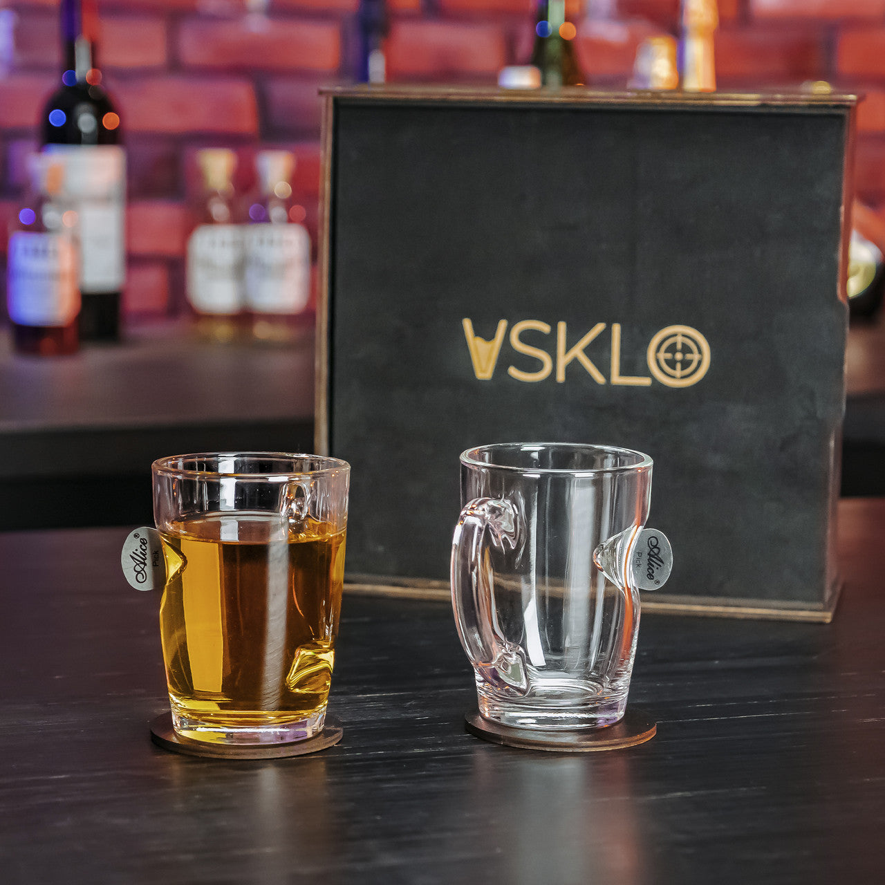 Набір на 2 чашки (з медіаторами) від VSKLO — додаткове фото виробу, фото 6, артикул 10596