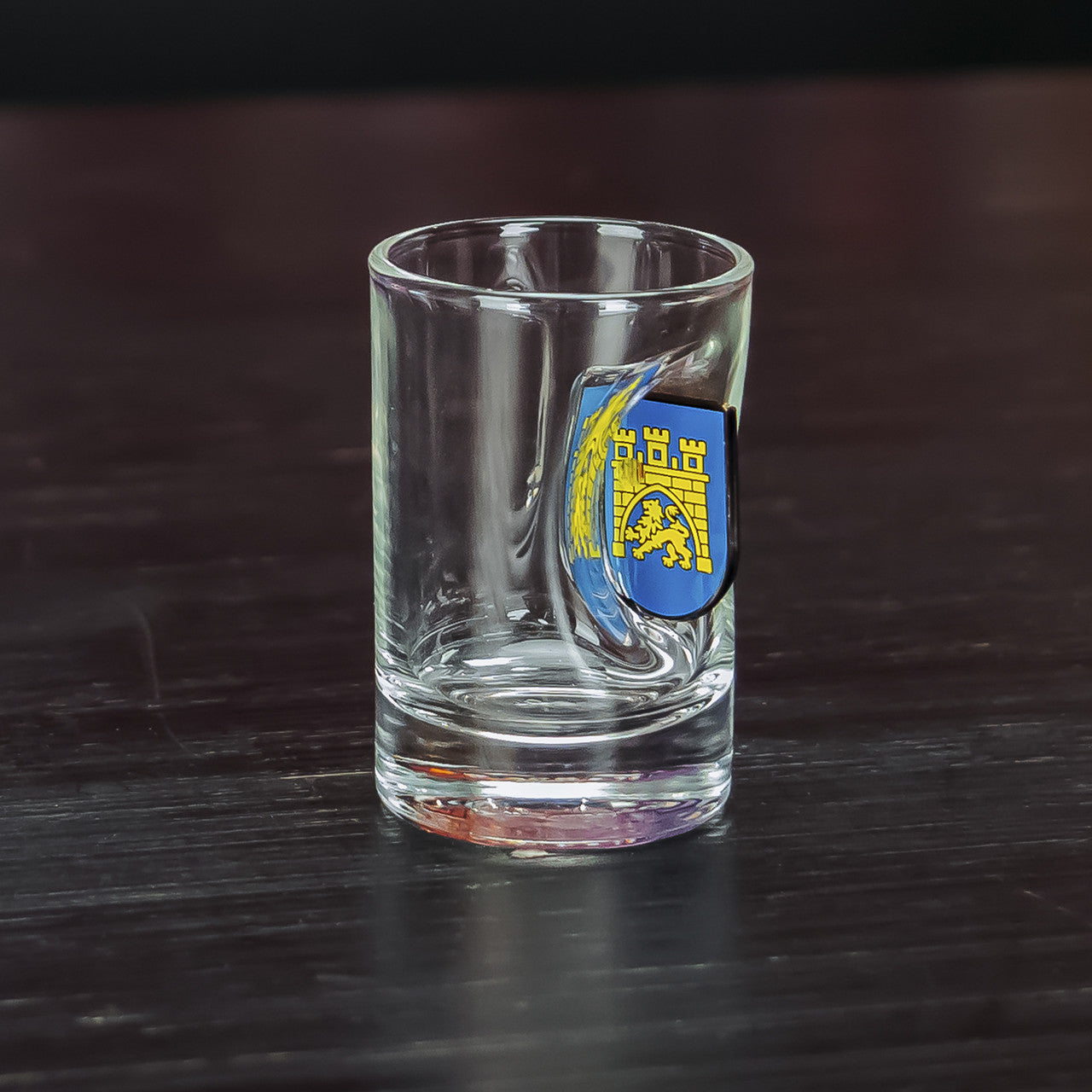 Чарка (з гербом Львова) від VSKLO — крупний план виробу, фото 4, артикул 10138