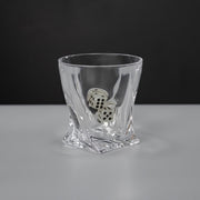 Crystal Whiskey Glass (with a Cube Insert) | VSKLO #4863