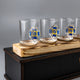 Shot Glass Set (SBU) on Stand + Packaging