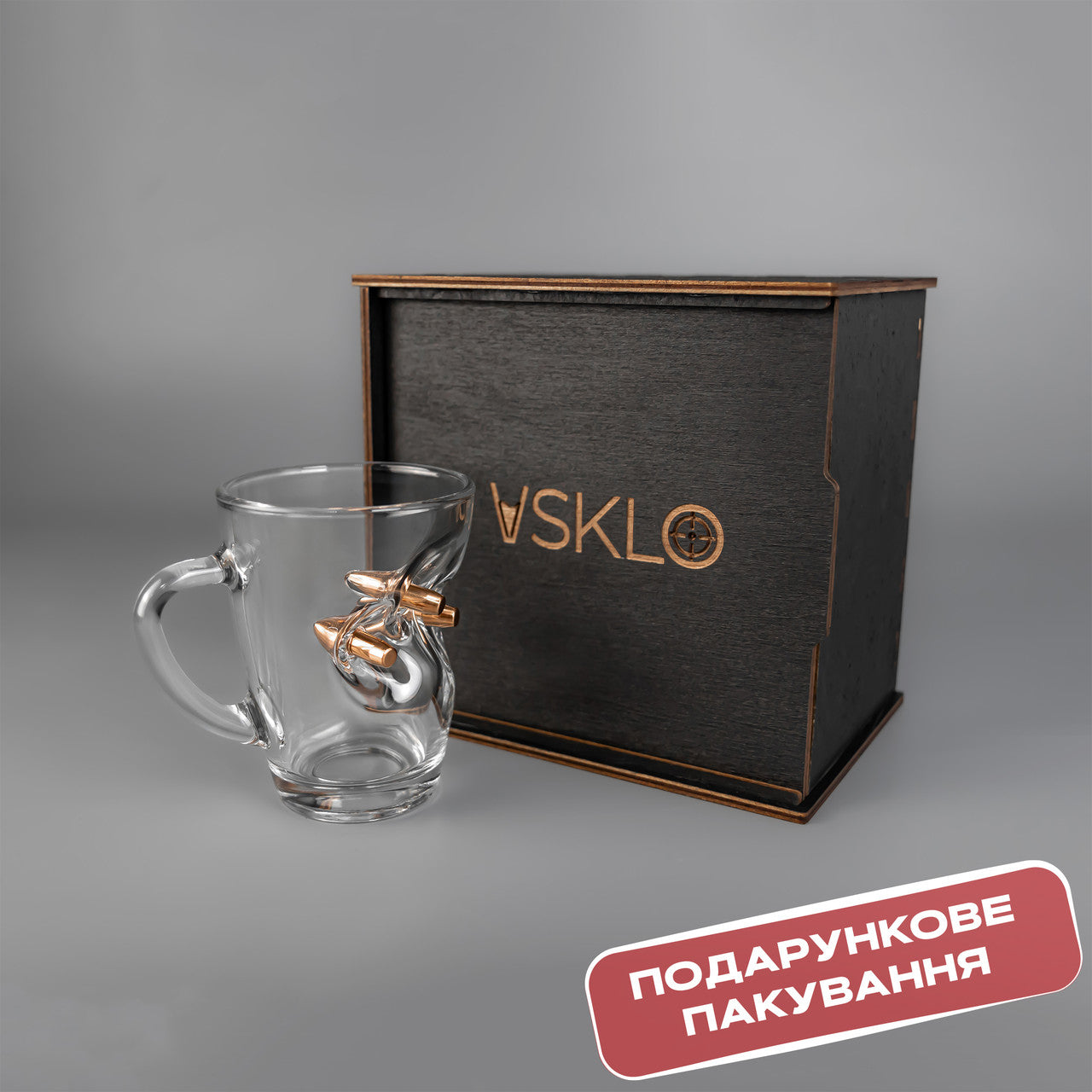 Чашка (з трьома кулями) від VSKLO — подарункова подача виробу, фото 5, артикул 10582