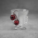 Crystal Whiskey Glass (with a Cherry Insert)