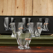 Set BK large (crystal glasses with bullet inserts) | VSKLO #3086