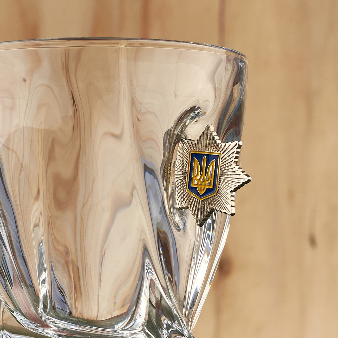 Кришталева склянка для віскі (Поліція) від VSKLO — детальний вигляд виробу, фото 2, артикул 10396