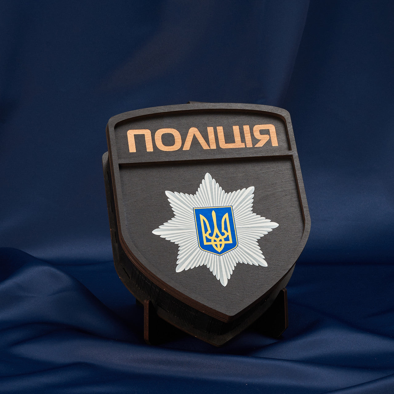 Набір Шеврон маленький (Поліція) від VSKLO — вигляд збоку пакування, фото 3, артикул 10229