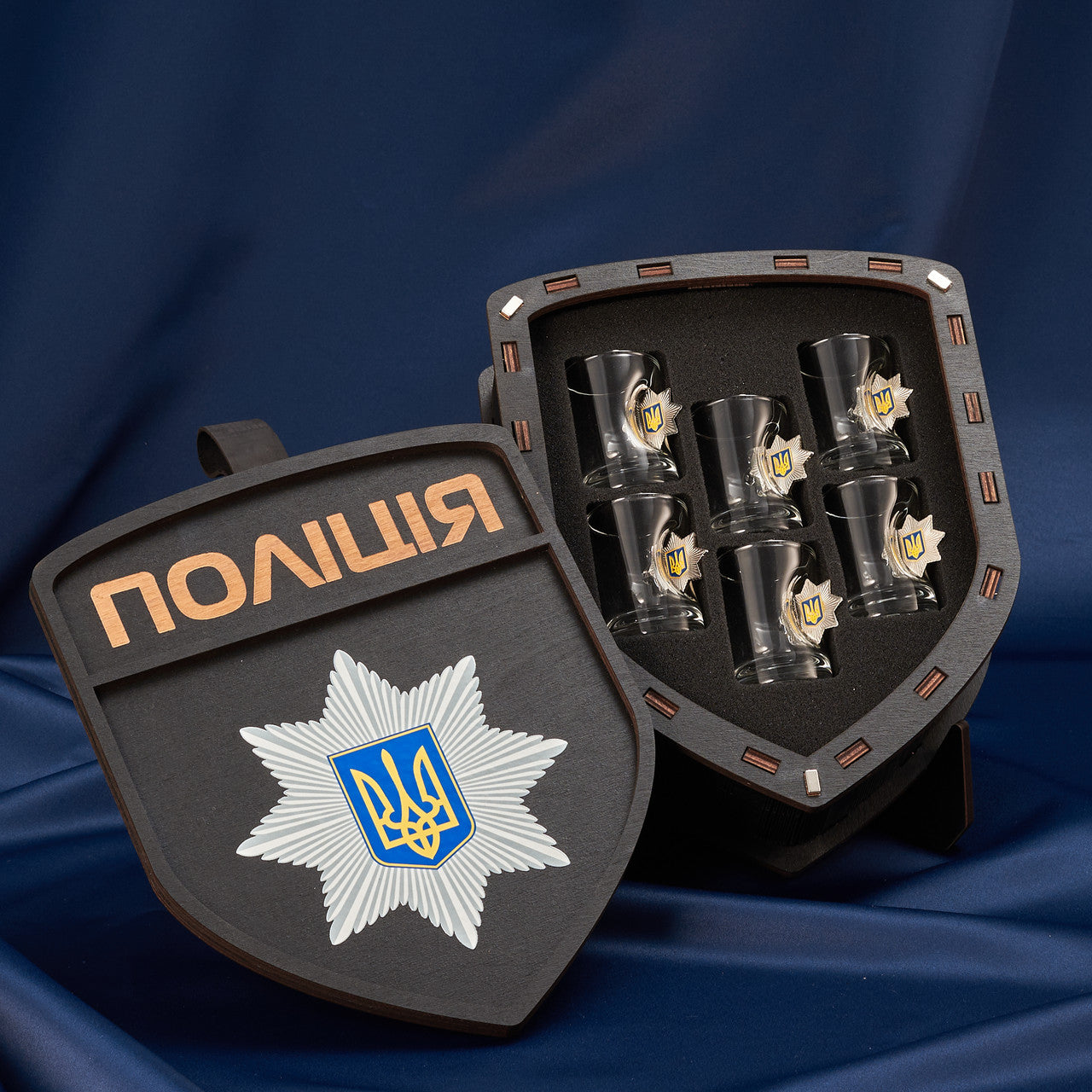 Набір Шеврон маленький (Поліція) від VSKLO — головне фото пакування, фото 1, артикул 10229