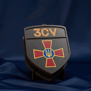 Набір Шеврон маленький (ЗСУ) від VSKLO — вигляд збоку виробу, фото 3, артикул 10384
