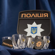 Набір Шеврон великий (Поліція) від VSKLO — детальний вигляд пакування, фото 2, артикул 10230