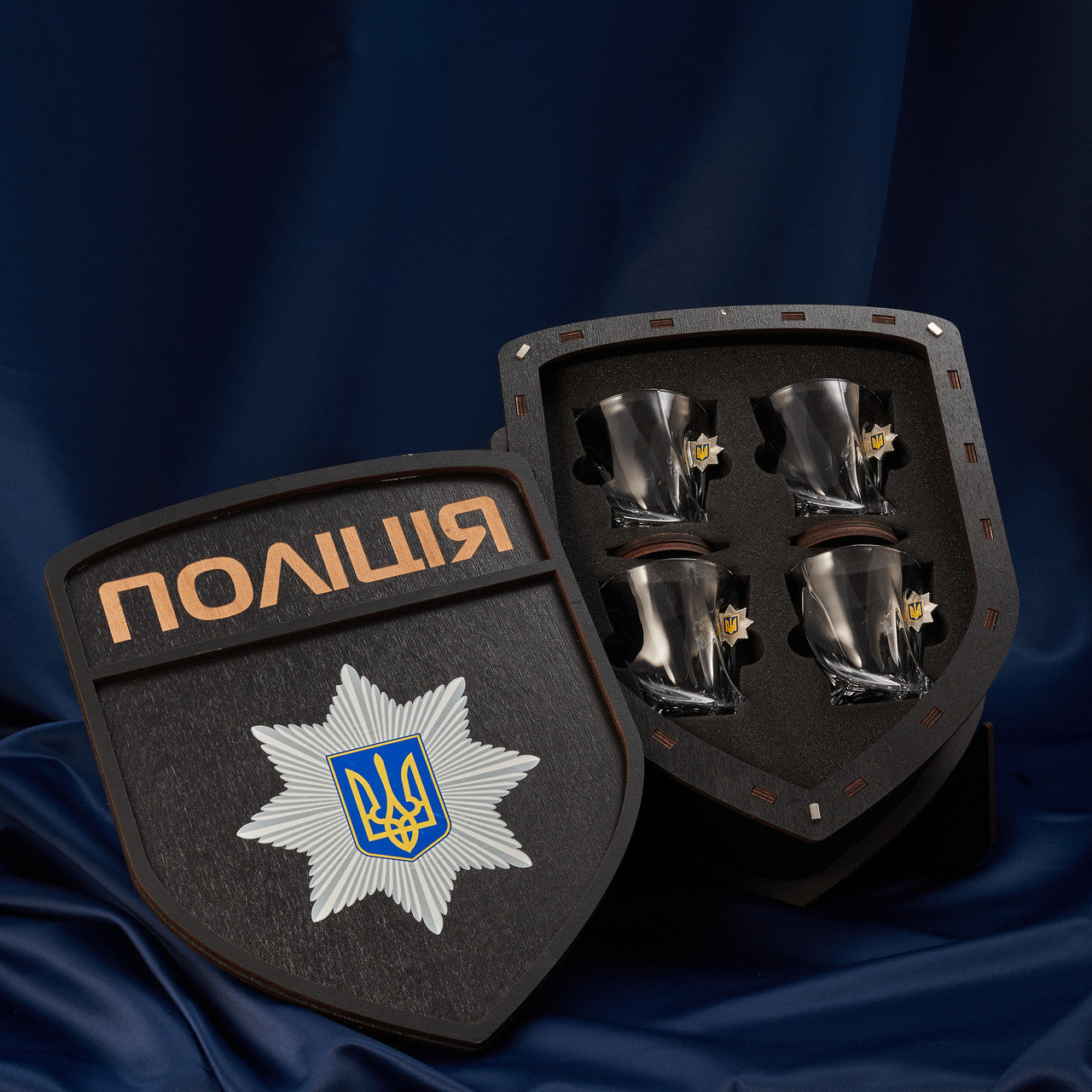 Набір Шеврон великий (Поліція) від VSKLO — головне фото пакування, фото 1, артикул 10230