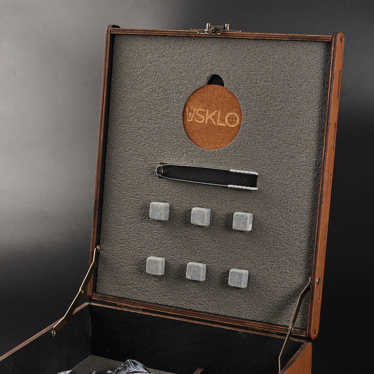 Набір LEO 3 - кришталеві склянки (куля+герб) від VSKLO — фото 4, артикул 10731