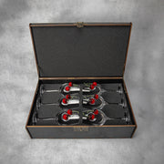 Set of 6 Wine Glasses (with Cherry Inserts) | VSKLO #2441