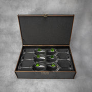 Set of 6 Wine Glasses (with apple inserts) | VSKLO #2364