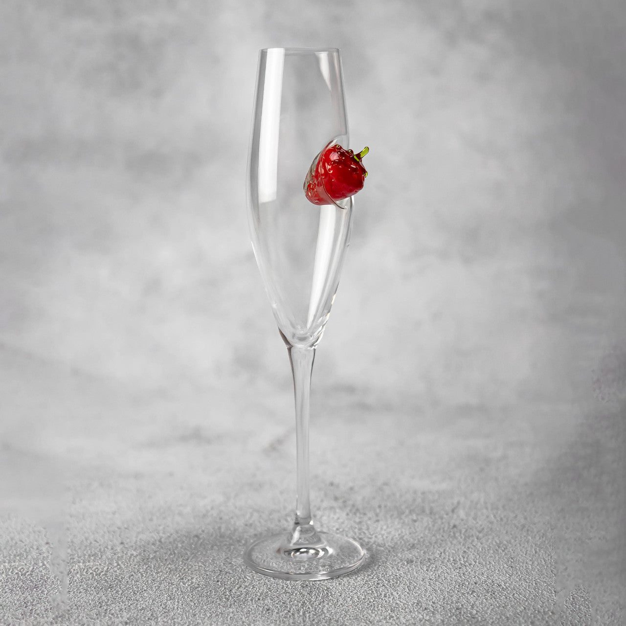 Champagne Glass (with strawberry insert) | VSKLO #2668