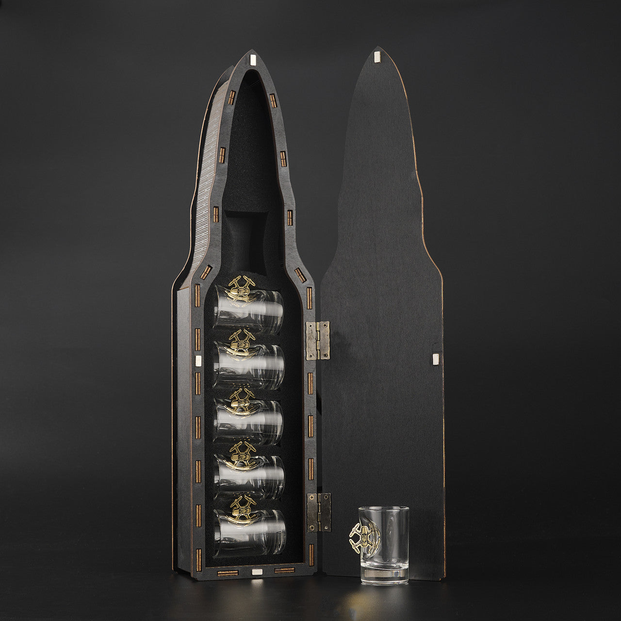 Set BULLET (with gold drone inserts) | VSKLO #2196