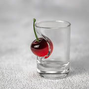 Чарка (з вишнею) від VSKLO — вигляд збоку виробу, фото 3, артикул 10558