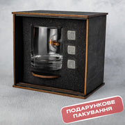 Склянка для віскі (з кулею) від VSKLO — крупний план виробу, фото 4, артикул 10185