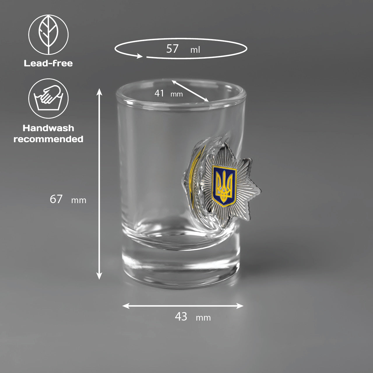 Набір КУЛЯ (Поліція) від VSKLO — подарункова подача виробу, фото 5, артикул 10693