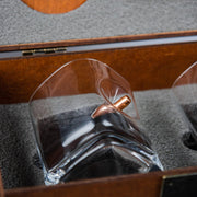 LEO Set 2 - classic glasses (Bullet + Coat of Arms) by VSKLO — close-up product view, photo 6, SKU 10201