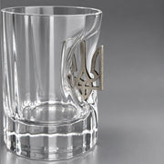 Faceted Crystal Shot Glass (with a Coat of Arms)