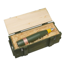 Replica Artillery Mini-Bar 155 mm — 4 Crystal Bullet Glasses