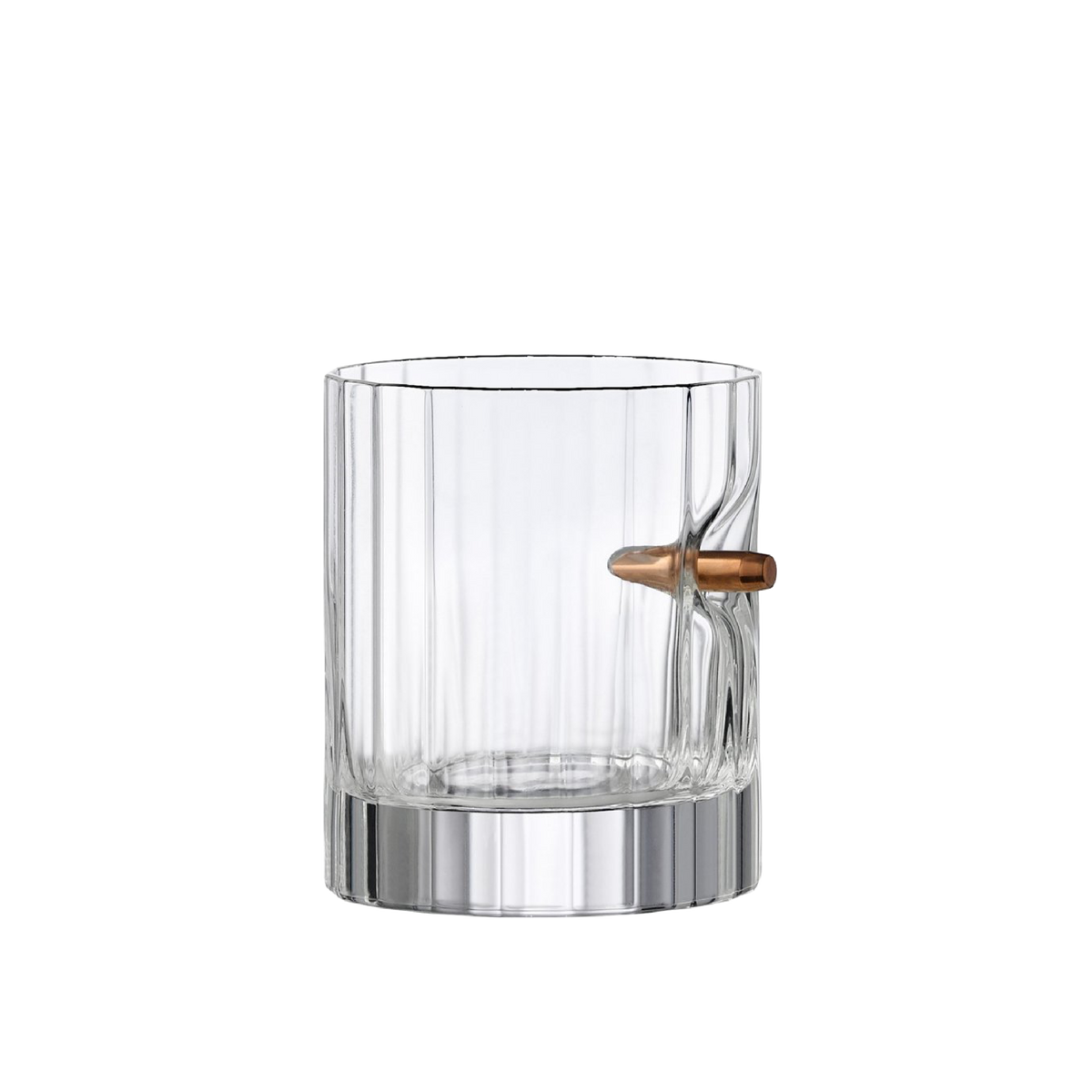 Replica Artillery Mini-Bar 155 mm — 4 Crystal Bullet Glasses