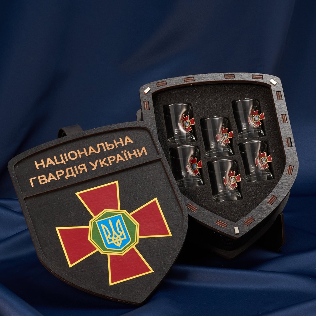 Набір Шеврон маленький (Національна гвардія) від VSKLO — головне фото виробу, фото 1, артикул 10382