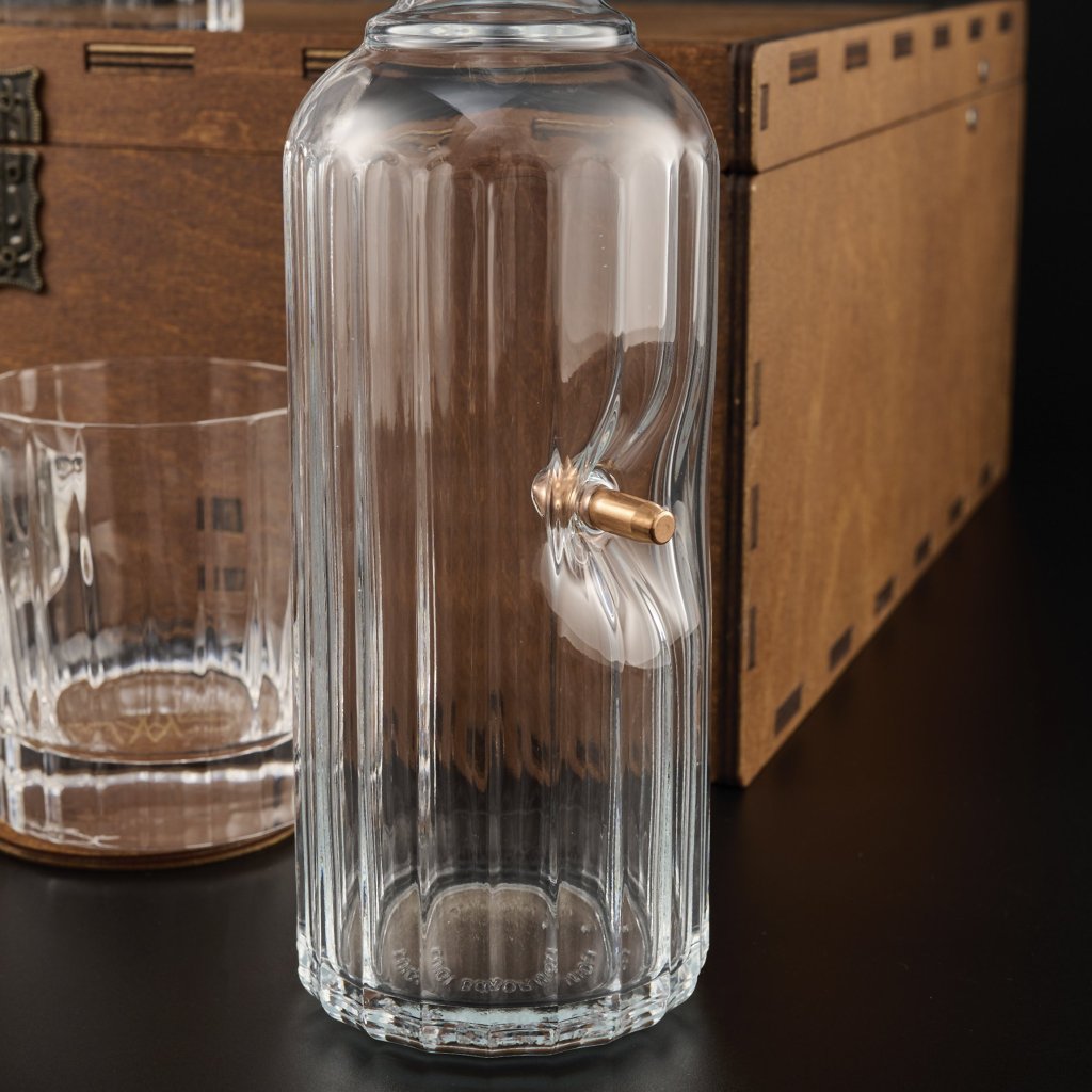 LEO Set 5 - faceted crystal (with Bullet Inserts) by VSKLO — close-up product view, photo 8, SKU 11263