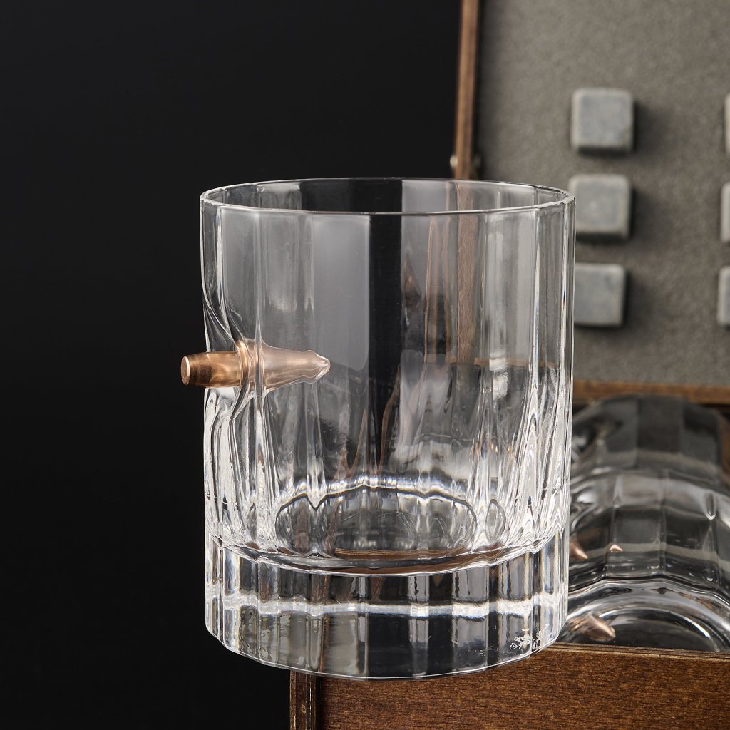 LEO Set 5 - faceted crystal (with Bullet Inserts) by VSKLO — close-up product view, photo 11, SKU 11263