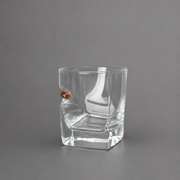 Classic glass with a Bullet Insert zboku by VSKLO — side view of the product, photo 3, SKU 11256