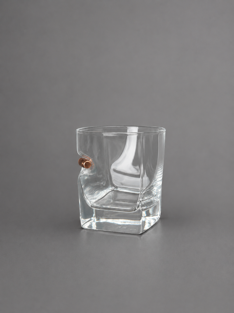 Classic glass with a Bullet Insert zboku by VSKLO — side view of the product, photo 3, SKU 11256