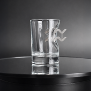 Shot Glass Set with znakom zodiaku vodolii on stand + packaging by VSKLO — side view of the product, photo 3, SKU 11285
