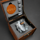 LEO 1 Set — Classic Whiskey Glass with bullet insert on the Side