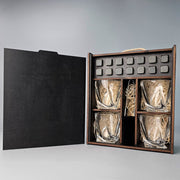 Set of 4 crystal glasses (No inserts) | VSKLO #380