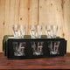 Set BK large (crystal glasses with bullet inserts)
