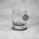 Whiskey Glass (with metal disc insert)