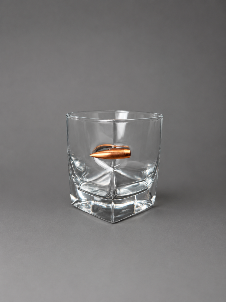 Classic glass with a Bullet Insert zboku by VSKLO — main product photo, photo 1, SKU 11256
